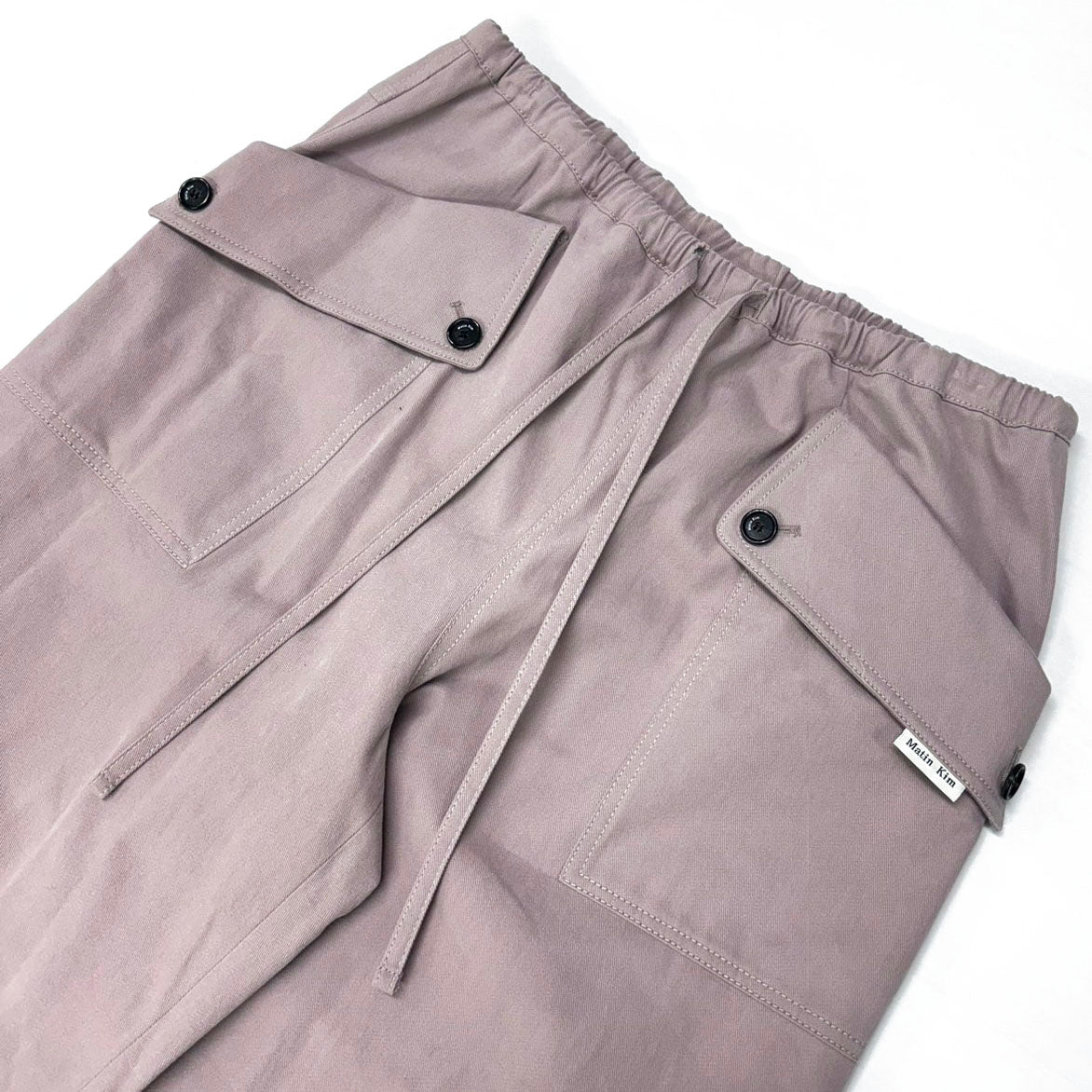 【Matin Kim】TURN UP BIG POCKET COTTON PANTS